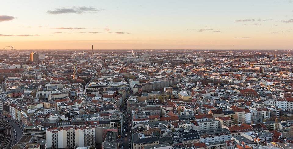 Berlino: View from Park inn Berlin November 2013