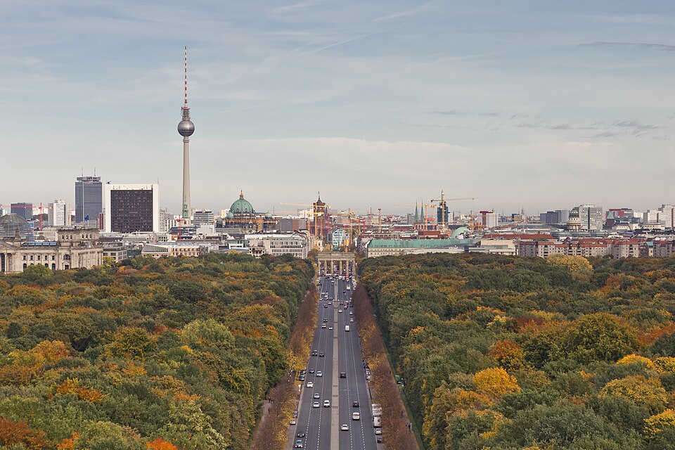 Berlino: Siegessaeule Aussicht 10-13 img4 Tiergarten