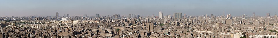 Il Cairo: View over Cairo from Citadel