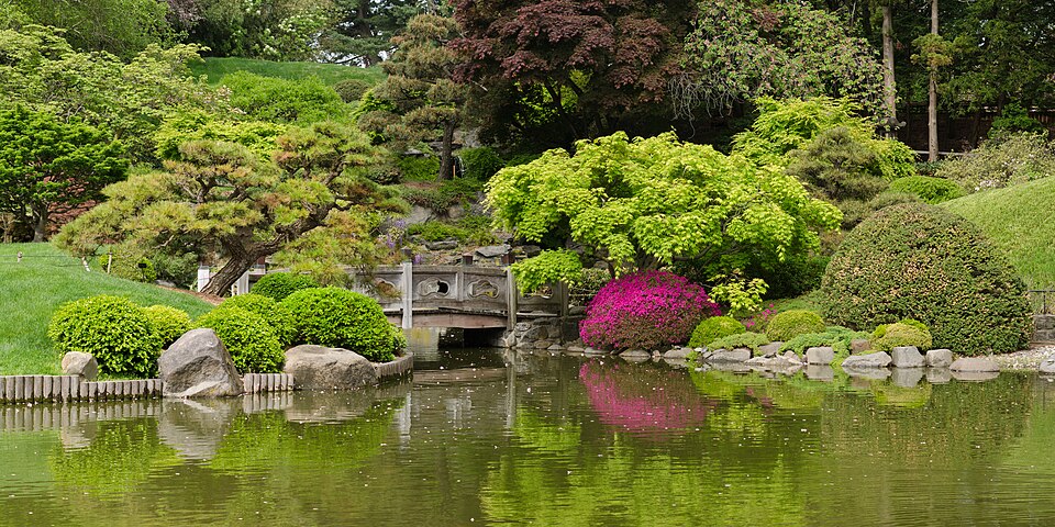 New York: Brooklyn Botanic Garden New York May 2015 panorama 2