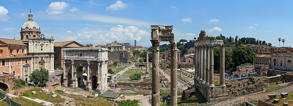 Roma: Forum romanum 6k (5760x2097)