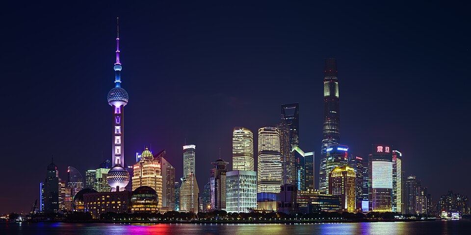 Shanghai: Pudong Shanghai November 2017 HDR panorama