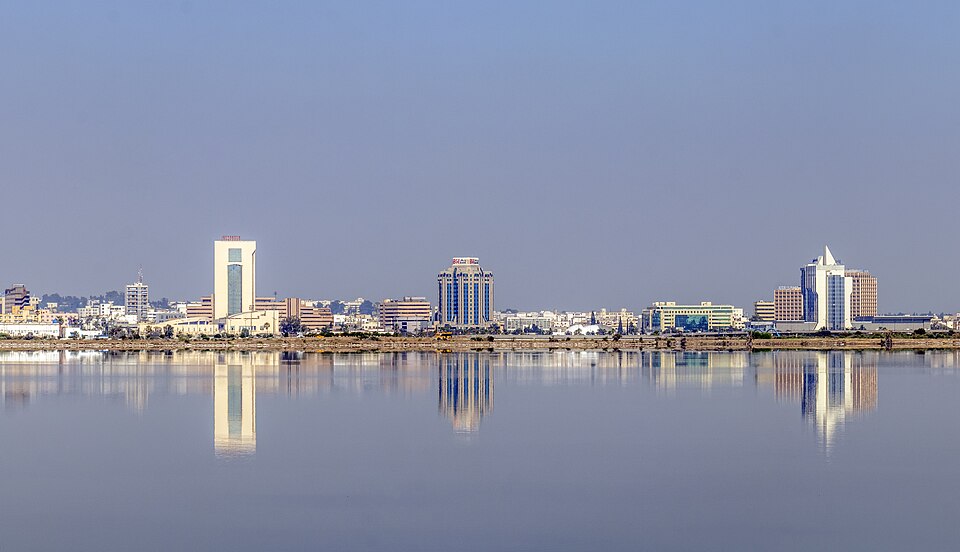 Tunisi: Reflet sur le lac de Tunis