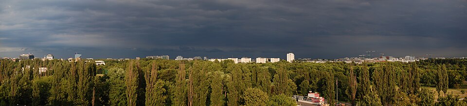 Varsavia: Warszawa - panorama Pola Mokotowskiego